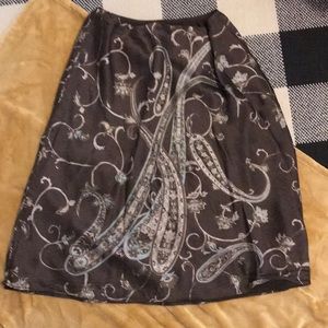 Silk Ann Taylor skirt